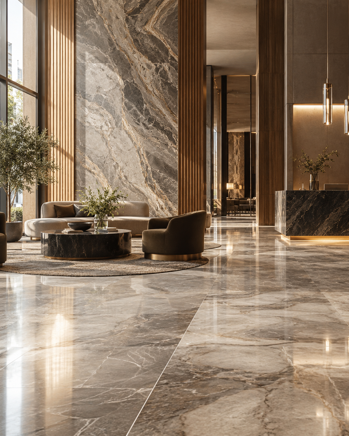 Tile and stone